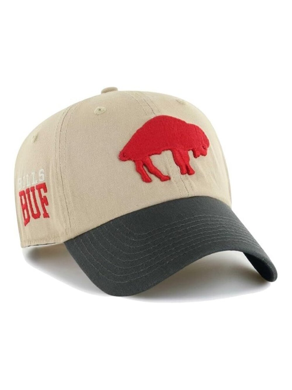 '47 Clean Up Buffalo Bills Legacy Ashford Adjustable Hat Khaki